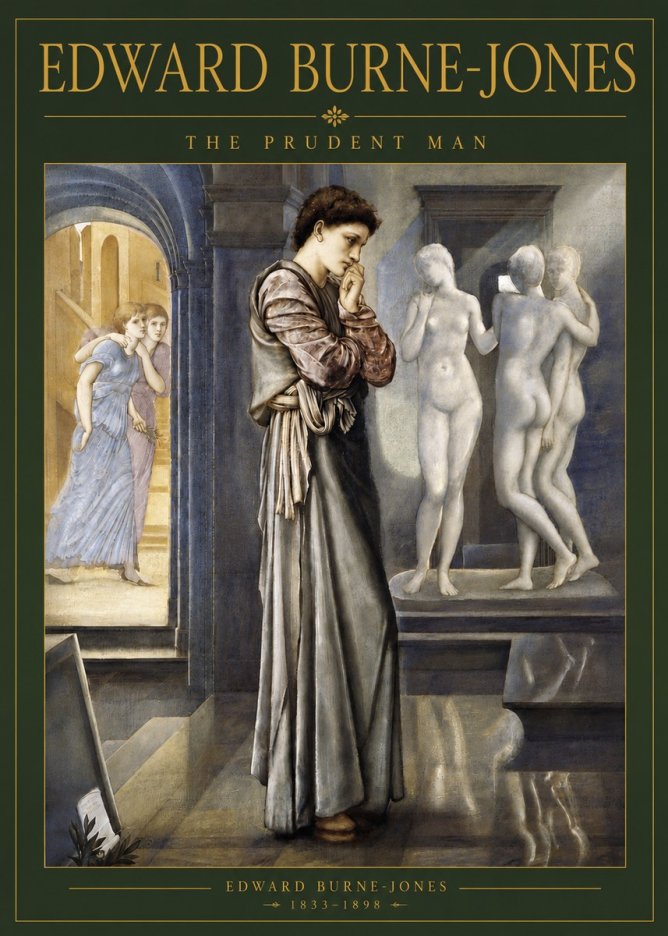 Edward Burne-Jones The Prudent Man No6 - Juliste