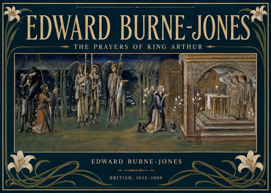 Edward Burne-Jones The Prayers of King Arthur No4 - Juliste