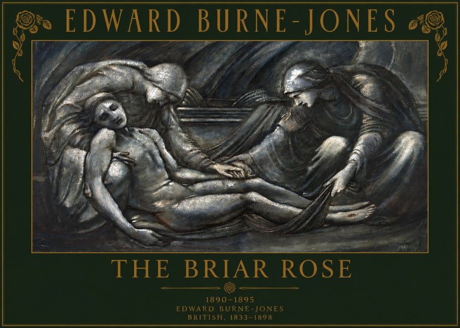 Edward Burne-Jones The Briar Rose No4 - Juliste