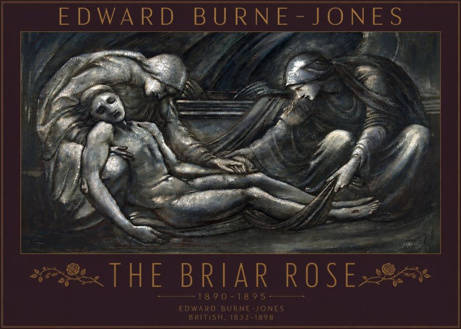 Edward Burne-Jones The Briar Rose No5 - Juliste