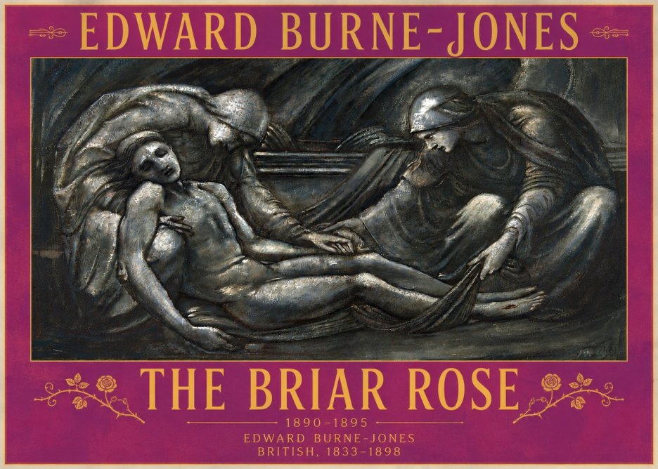 Edward Burne-Jones The Briar Rose No6 - Juliste