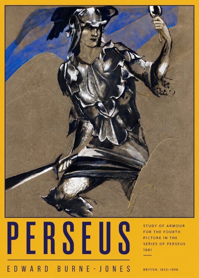 Edward Burne-Jones Perseus No3 - Juliste