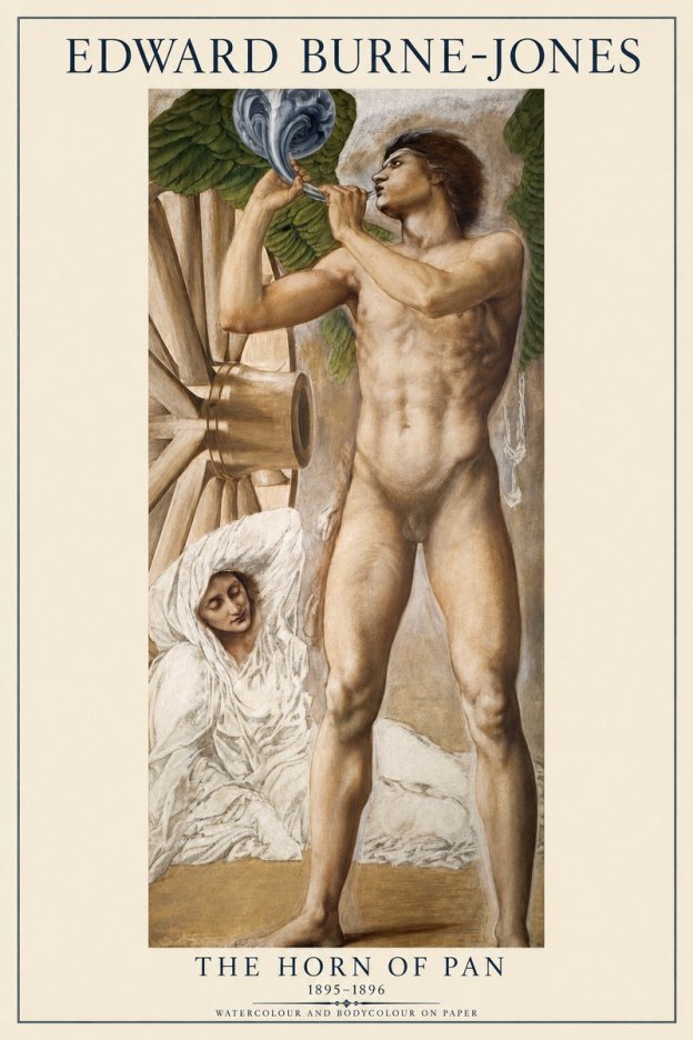 Edward Burne-Jones The Hour of the Soul No2 - Juliste