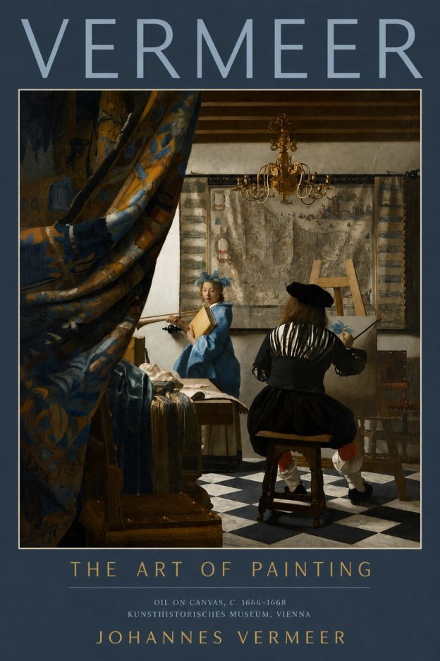 Vermeer The Art of Painting No2 - Juliste