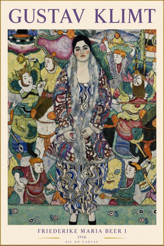 Klimt Friederike Maria Beer I No3 - Juliste
