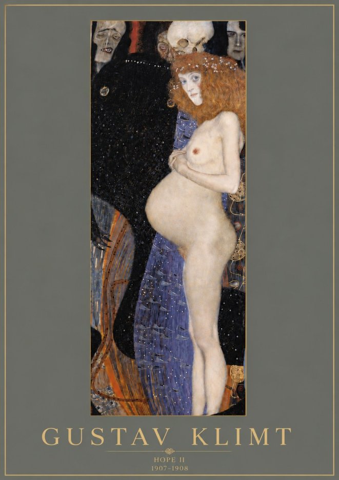 Klimt Hope Ii No6 - Juliste