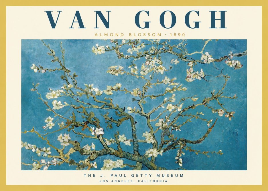 Van Gogh Almond Blossom No6 - Juliste
