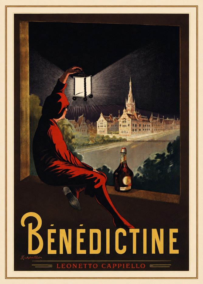 Leonetto Cappiello Bénédictine No1 - Juliste