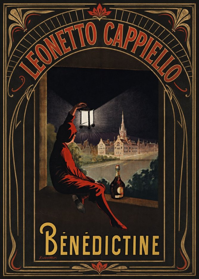Leonetto Cappiello Bénédictine No3 - Juliste