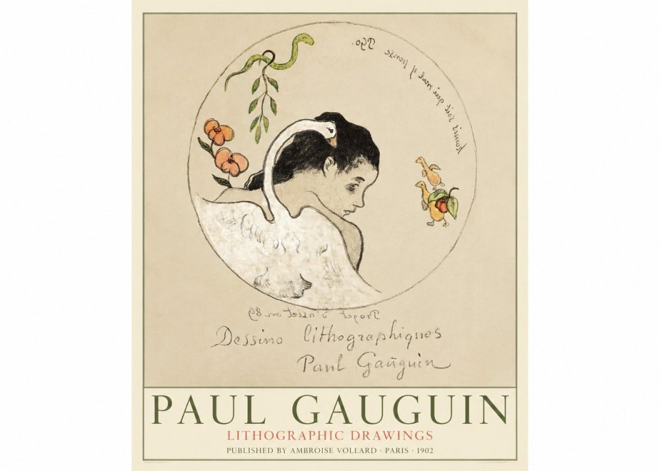 Paul Gauguin Dessins Lithographiques No2 - Juliste