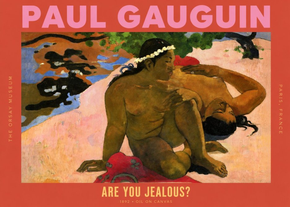 Paul Gauguin Are You Jealous? No2 - Juliste