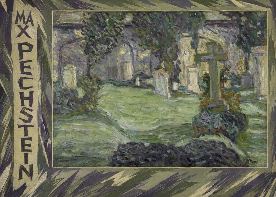 Max Pechstein Cemetery No2 - Juliste