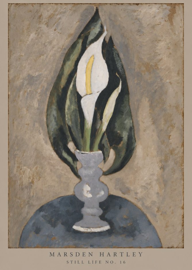 Marsden Hartley Still Life No. 16 No6 - Juliste