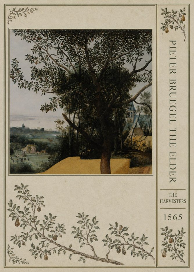 Pieter Bruegel The Harvesters III No2 - Juliste