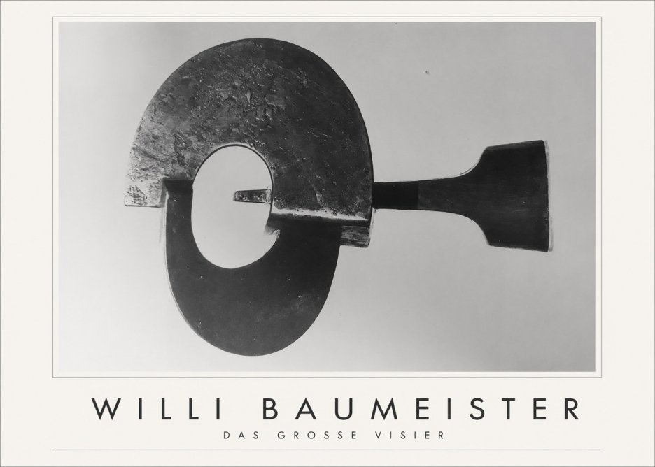 Willi Baumeister Das Grosse Visier No3 - Juliste