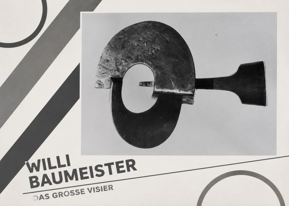 Willi Baumeister Das Grosse Visier No4 - Juliste