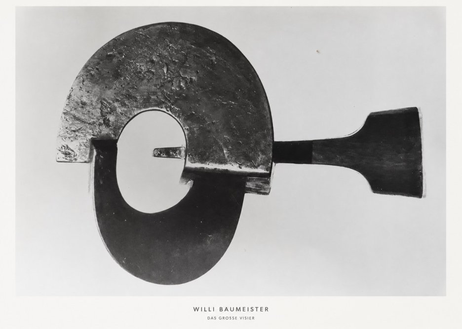 Willi Baumeister Das Grosse Visier No5 - Juliste