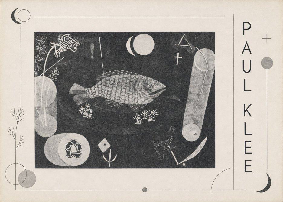 Paul Klee Abstract Fish No2 - Juliste