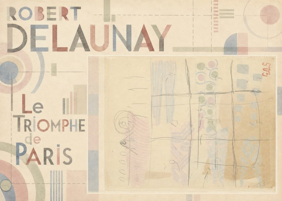 Robert Delaunay Le Triomphe De Paris I No5 - Juliste