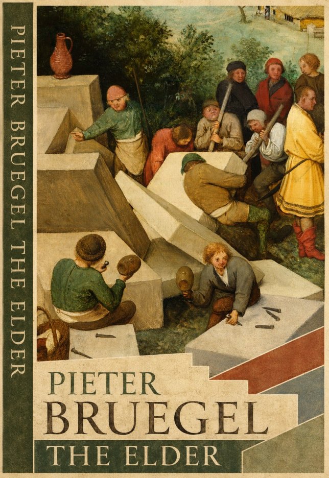 Pieter Bruegel The Tower of Babel V No4 - Juliste