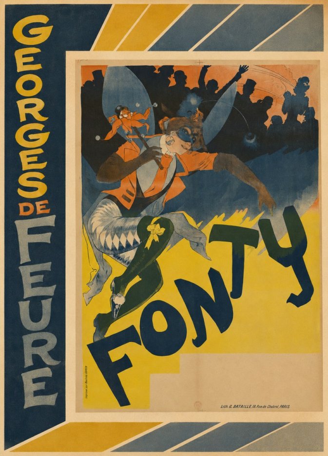 Georges de Feure Fonty I No3 - Juliste