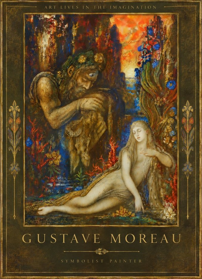 Gustave Moreau Galatea I No5 - Juliste
