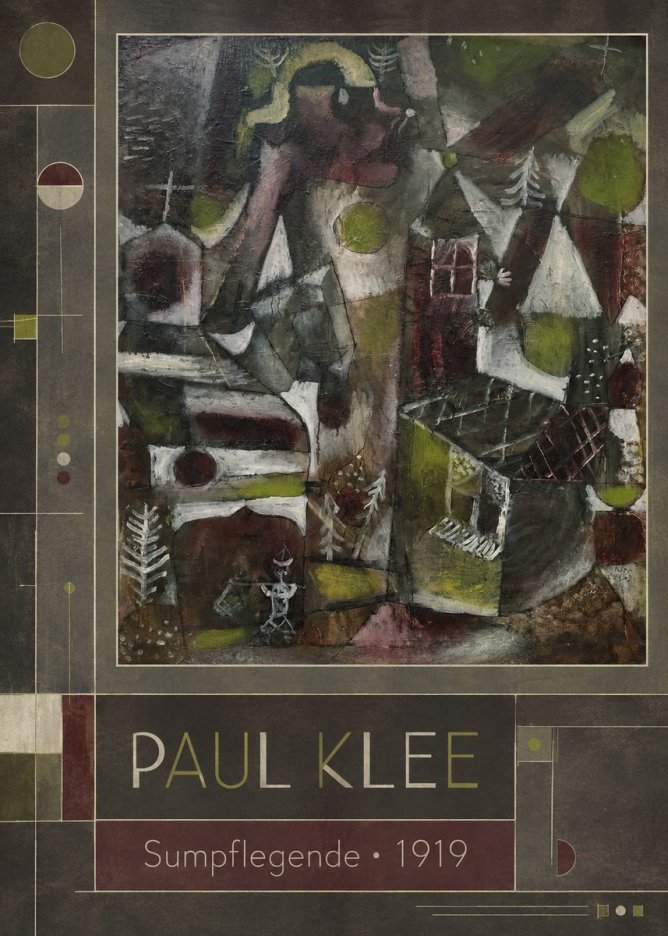 Paul Klee Sumpflegende II No2 - Juliste