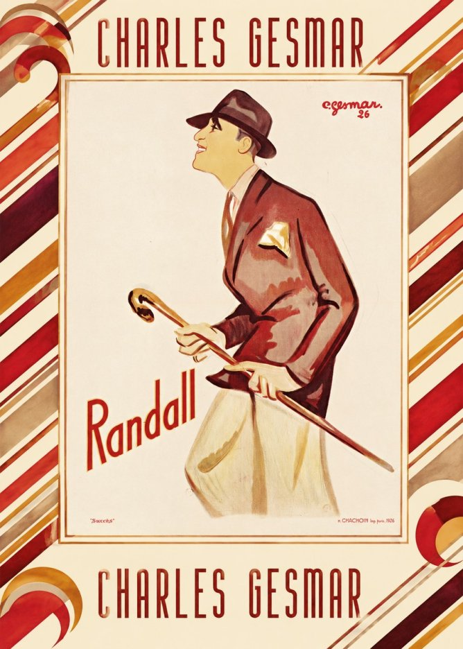 Charles Gesmar Randall I No4 - Juliste