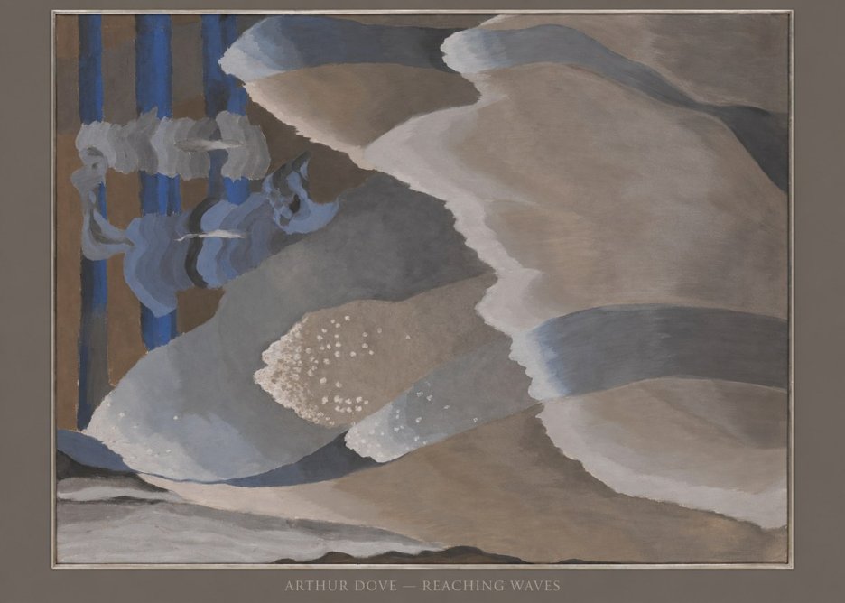 Arthur Dove Reaching Waves No6 - Juliste