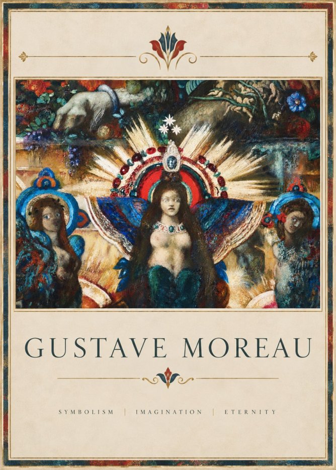 Gustave Moreau L'apparition I No4 - Juliste