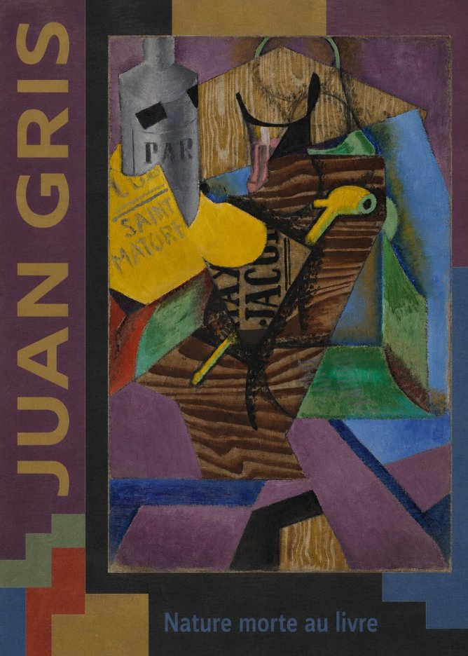 Juan Gris Nature Morte Au Livre No3 - Juliste