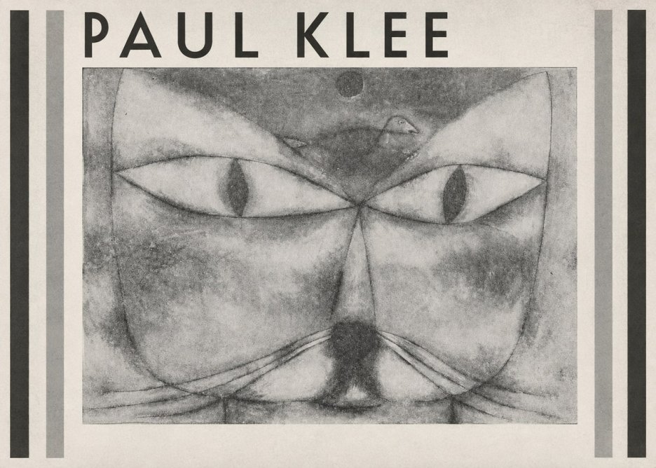 Paul Klee Cat and Bird No1 - Juliste