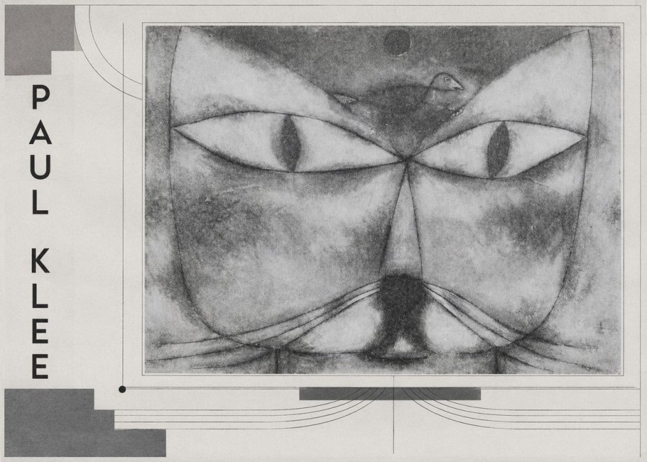 Paul Klee Cat and Bird No4 - Juliste