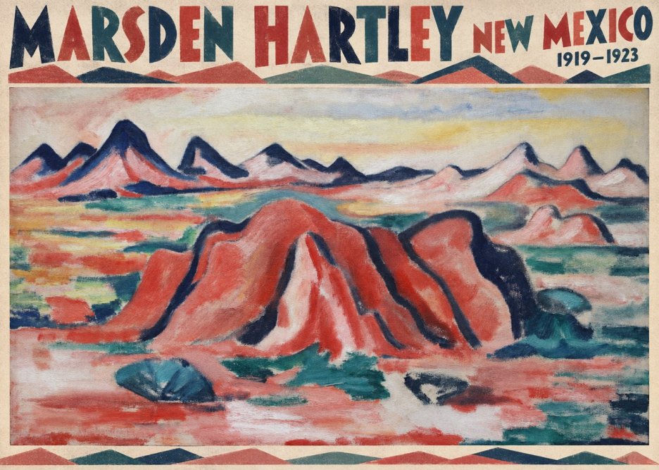 Marsden Hartley New Mexico No4 - Juliste