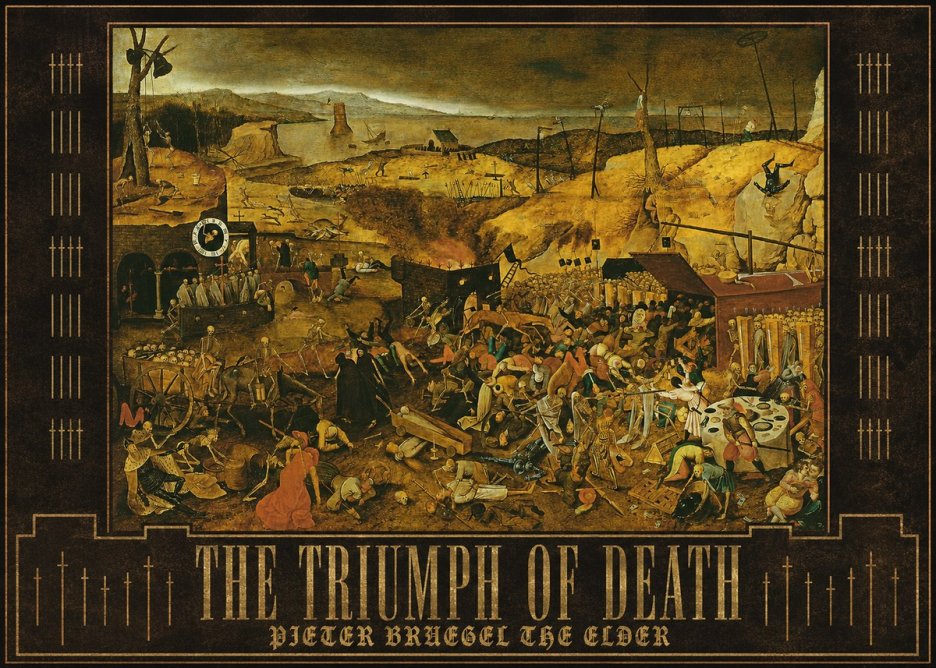 Pieter Bruegel The Triumph of Death I No3 - Juliste