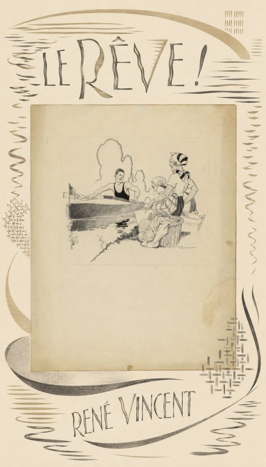 René Vincent Le Rêve ! No5 - Juliste