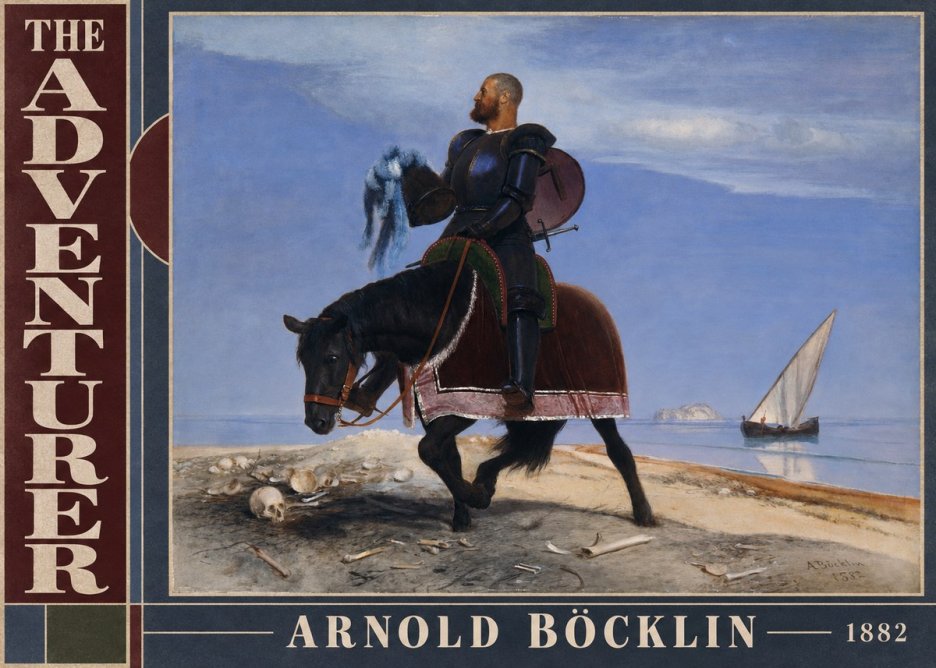 Arnold Böcklin The Adventurer No5 - Juliste