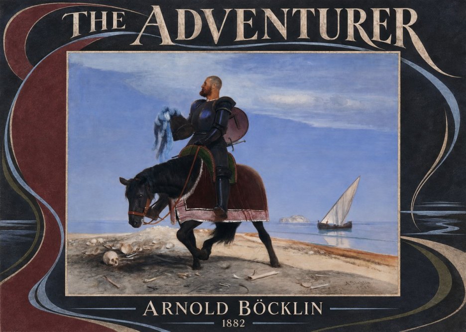 Arnold Böcklin The Adventurer No6 - Juliste