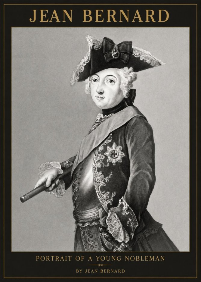 Jean Bernard Portrait of a Young Nobleman No1 - Juliste
