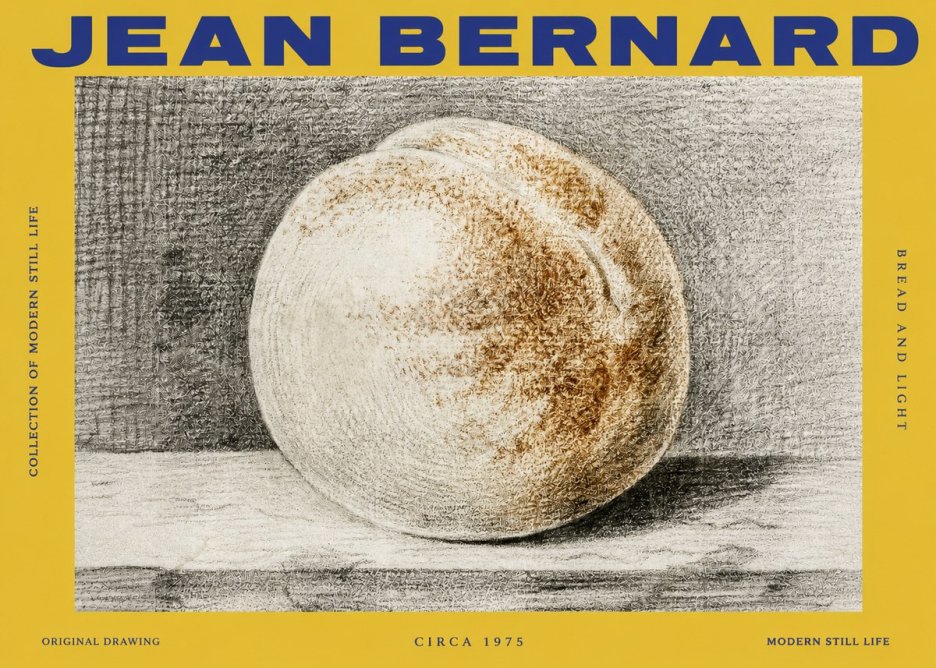 Jean Bernard Bread and Light No2 - Juliste