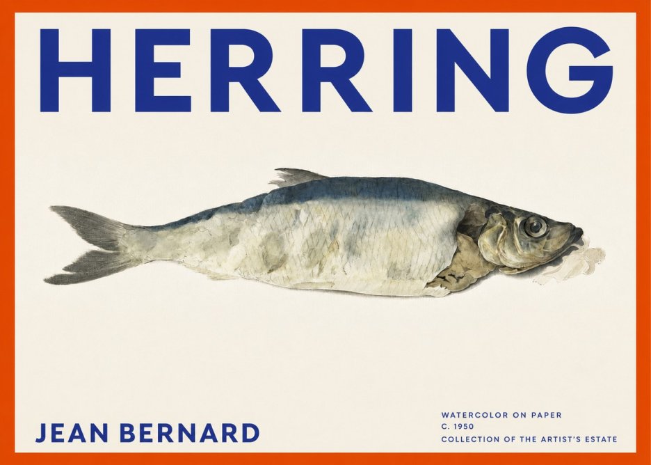Jean Bernard Herring No2 - Juliste