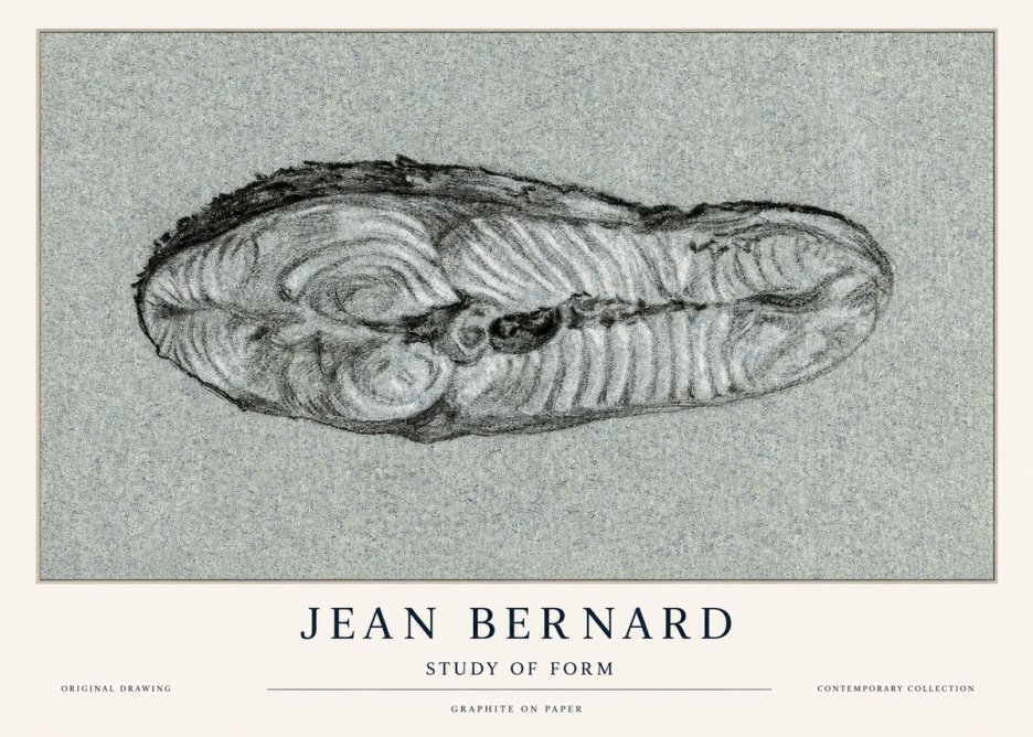 Jean Bernard Study of Form I No1 - Juliste