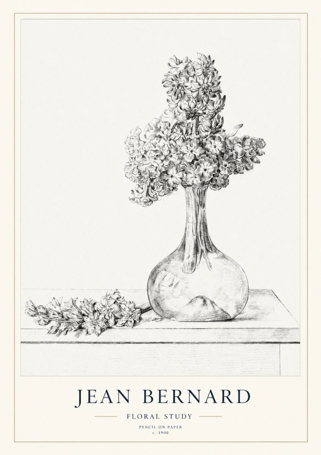 Jean Bernard Spring Blossoms No2 - Juliste