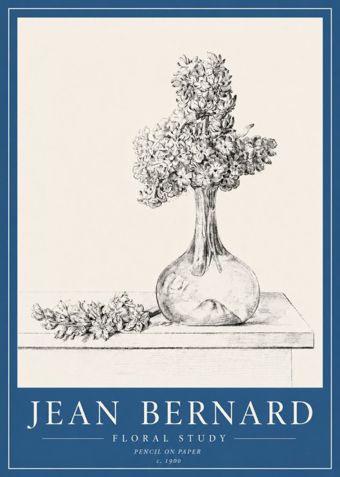 Jean Bernard Spring Blossoms No6 - Juliste