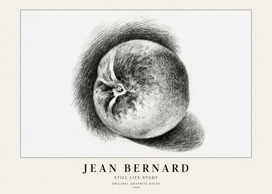 Jean Bernard Still Life Study No1 - Juliste