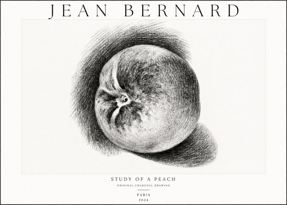 Jean Bernard Still Life Study No3 - Juliste