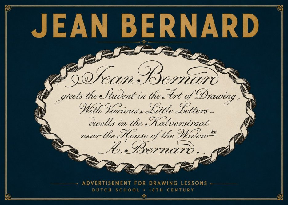 Jean Bernard Jean Bernard - Teacher of the Art of Drawing No4 - Juliste