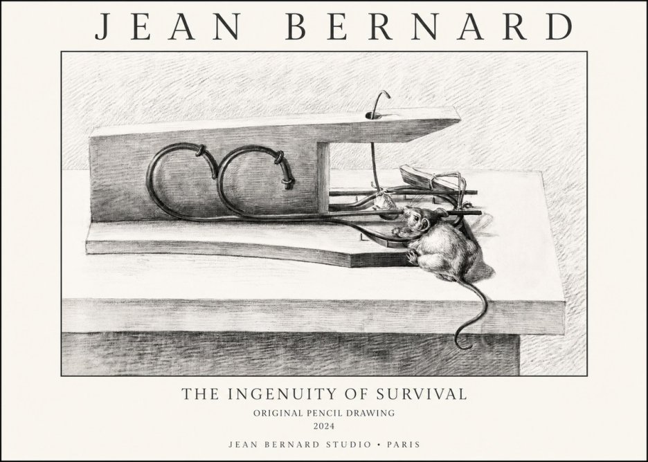 Jean Bernard The Ingenuity of Survival No1 - Juliste