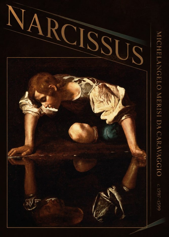 Michelangelo Merisi da Caravaggio Narcissus I No4 - Juliste