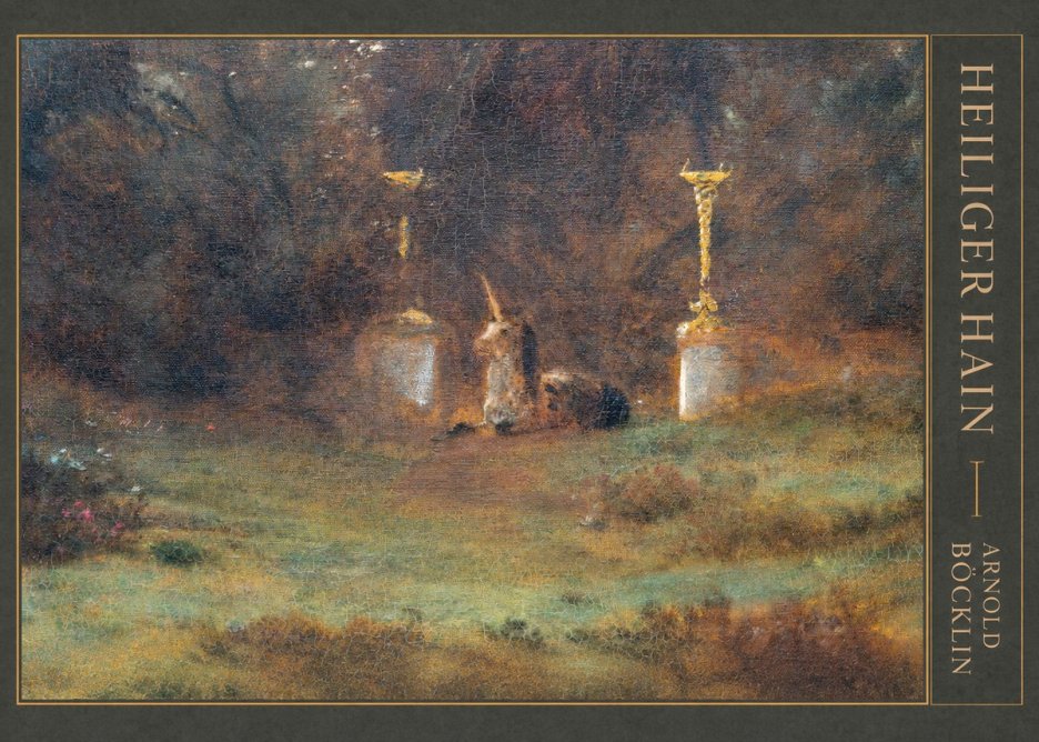 Arnold Böcklin Heiliger Hain No4 - Juliste